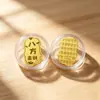 Adesivos de Celular Atrai-Fortuna de Ouro Puro 999, Adesivos Dourados da Moda, Brindes de Promoção para Lives de Lojas de Ouro, Entrega Direta da Fábrica