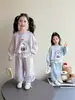 Conjunto Deportivo para Niñas Otoño 2026 Nuevo Sudadera Casual de Primavera y Otoño para Niños Conjunto de Dos Piezas Moderno y a la Moda para Bebé