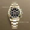 Comercio Electrónico Transfronterizo Popular Daytona Tres Ojos Seis Pines Reloj Mecánico Cronógrafo Multifunción Luminoso Acero Inoxidable Correa Calendario