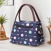 Bolso de Mano Impermeable de Tela Oxford para Mujeres de Mediana Edad y Madres Mayores, Bolso de Trabajo, Bolsa Cuadrada Pequeña, Bolsa de Almacenamiento