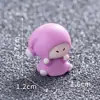 Micro-Paisaje Caricatura Creativo Feliz Iglú Adornos DIY Decoración Escena de Nieve Accesorios Escritorio Resina Pequeños Adornos