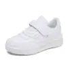 525 Sapatos de Lona Primavera/Outono Sapatos Infantis Velcro Sapatos Esportivos Infantis Crianças do Ensino Fundamental Sapatos Casuais Superfície de Couro Alunos do Ensino Fundamental e Médio Meninos da Moda