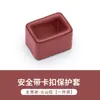 Clipe Slot Porta-Retentor de Cinto de Segurança de Carro Suporte de Silicone para Cinto de Segurança de Carro Fixador de Cinto de Segurança Capa de Armazenamento