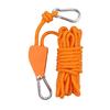 Polea de camping para exteriores cuerda de viento ajustable 4/6 mm reflectante tienda fija cuerda colgante cuerda para toldo tensor de cuerda hebilla de cuerda