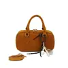 Bolsa de Mão Versátil de Alta Qualidade Vintage para Mulheres, Bolsa Almofada Suede Fosco de Outono, Bolsa de Ombro e Transversal Fashion para o Dia a Dia