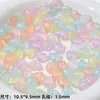 Verano Nuevo Estilo Iridiscente Color Caramelo Sirena Agujero Recto Cuentas Redondas Pulsera Collar DIY Hecho a Mano Accesorios de Estrella Cuentas Sueltas