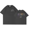 Camiseta de Algodón Talla Europea Transfronteriza Camiseta del Álbum Swagii de Justin Bieber Moda Retro Hip-Hop para Hombre Camiseta Harajuku