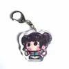 Cadenita de Grupo Bruja Cazadora de Kpop Colgante Acrílico Mochila Escolar de Aspecto Atractivo Lindo Decorativo Pequeño Regalo