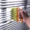 Cepillo Limpiador de Persianas Cepillo para Quitar Polvo de Cortinas Persiana de Cien Pliegues Persiana Enrollable Cepillo para Ranuras de Huecos Artefacto Limpiador de Ventiladores