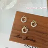 Novos Acessórios para Nail Art de Laço de Guirlanda de Natal, Liga Metálica Super Brilhante Estilo Japonês Incrustada com Diamantes e Pérolas, Decorações de Diamante para Unhas de Guirlanda