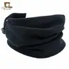 Bufanda de forro polar para deportes al aire libre para hombres y mujeres en invierno, máscara de ciclismo, cubierta para el cuello con cordón multifunción, gorro