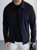 Chaqueta Sencilla para Hombre 2026 Primavera y Otoño Nueva Cremallera Abrigo Casual Estilo de Negocios Americano Chaqueta Ejecutiva Versátil