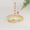 Pulsera de Doble Círculo de Amatista Natural Multicolor Más Vendida con Cuentas de la Fortuna para Mujeres, Joyería para Transmisión en Vivo desde la Montaña Putuo