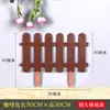 Cerca de Plástico Cerca Canteiro de Flores Cerca Pastoral Pequena Cerca Pátio Interno Branco Jardim de Infância Decoração de Natal Cerca