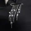 Accesorios de Moda Transfronterizos Europeos y Americanos, Broches de Borla de Cristal de Moda, Pines de Cintura Multifuncionales Personalizados para Mujer, Accesorios para Ropa