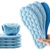 Sensação de cocô Pedrinha massagem super macio anti-dor treinamento militar esportes especiais palmilha masculina absorvente de suor desodorante respirável feminina Atacado