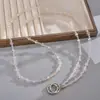 Nueva entrada, cadena cruzada ligera de lujo con cuentas de cristal para teléfono móvil, cadena híbrida con cuentas para teléfono móvil, cuerda colgante, decoración para equipaje, cordón para mujer