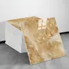 Adhesivos de pared autoadhesivos impermeables de imitación baldosa Panel de aluminio-plástico Decoración renovada para cubrir fealdad Adhesivos de pared de mármol para cocina Inodoro