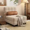 Sofá Cama Plegable Retro de Color Crema, Sofá Cama Sencillo para Apartamento Pequeño, Extensible Multifuncional de Doble Uso para Sala de Estar