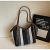 Bolsa de Ombro Feminina Grande Capacidade Estilo Coreano 2026 Novo Modelo Bolsa Tote Casual Simples Bolsa de Mão Grande Capacidade Fashion