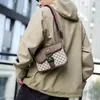Bolso Mensajero de Silla de Montar Creativo Elegante Unisex con Solapa, Bolso de Hombro Cruzado de Moda Casual de Negocios