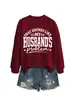 Eso Suena Como Mi Lista de Deseos de Amazon Sudadera Elegante y Moderna para Mujer de Otoño e Invierno con Cuello Redondo y Mangas Largas