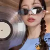 Gafas de sol para hombre de moda callejera estilo Hong Kong, personalidad ins, retro para mujer, Joker, chica caliente, discoteca, gafas de sol de discoteca-
