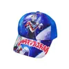 Gorra de red Spiderman Ultraman para niños transfronteriza gorra de béisbol de dibujos animados princess europea y americana sombrero de sol transpirable