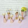 Adornos Sencillos y Lujosos de Candelabros Nórdicos, Portavelas de Estilo Europeo para Mesa de Comedor en Casa, Arreglos Florales y Decoraciones Románticas para Cena a la Luz de Velas