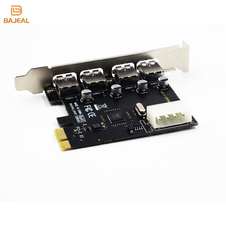 Pcie X1 To 4 External Port Usb