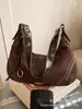 Estilo Ocidental, Exquisito, Versátil, Moderno, Simples, Bolsa de Ombro Suede de Alta Qualidade 2025 Outono e Inverno Bolsa de Axila Feminina