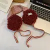 Orelheiras de Tricô para Mulheres, Novo Estilo Outono e Inverno, Estilo Coreano Retrô, Versátil, À Prova de Frio, Proteção para as Orelhas, Coberturas Quentes para Orelhas, Aquecedores de Orelhas, Orelheiras de Amarrar