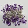 Cor Pérola alfinete de posicionamento de agulha alfinete de posicionamento acessórios de vestuário DIY agulha de estilismo 100 peças de fio de aço niquelado agulha de pérola