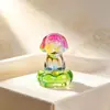 Ornamento Rotativo dos Doze Signos do Zodíaco de Cristal Atrai Riqueza e Sorte Decoração de Mesa de Escritório Presente para Ano do Zodíaco Presente Criativo