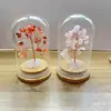 Árvore de Cristal Natural, Flor Eterna, Enfeites de Mesa, Árvore de Dinheiro de Cristal, Garrafa dos Desejos, Árvore de Dinheiro, Artesanato de Cristal Atacado
