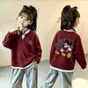 Nuevo Estilo de Otoño para Niñas, Versión Coreana Súper Linda, Camiseta de Manga Larga Waffle de Punto Falso Dos Piezas Casual para Bebé, Ropa Exterior Versátil