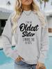 Amazon otoño e invierno para mujer mochila suéter cuello redondo forrado de vellón suéter estampado más antiguo explosiones suéter comercio exterior mujeres