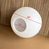 Nuevo Pantalla de Lámpara Acrílica Lámpara de Araña Pantalla de Lámpara Frijol Mágico Pantalla de Lámpara Molecular Pantalla de Lámpara Tornillo G9 Bola Redonda Blanco Leche Plástico Metabo