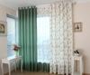 Cortinas de tela para dormitorio, estudio, venta al por mayor, corte cero, ideas de flores pastorales frescas y pequeñas de primavera, directas de fábrica