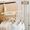 Estante Plegable Poroso Creativo para Secar Ropa Barra de Viaje Multifuncional Portátil Estante de Almacenamiento Secadora para Dormitorio de Estudiantes