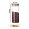 Frasco Sellado de Vidrio de Borosilicato Alto para Almacenar Snacks, Bote de Té a Prueba de Humedad, Botella para Almacenamiento de Granos, Sellado y a Prueba de Humedad