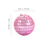 Decoraciones para fiesta de cumpleaños disco, bolas láser, bolas de colores con purpurina, bolas de espejo reflectantes para escenario, bolas de espejo de cristal para bodas
