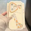 Adecuado para Funda de Teléfono Huawei Pura90 Pro Max, Diseño de Nicho Ultra-Premium para Mujeres, P80 Pro+ Patrón de Jirafa Hueco
