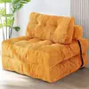 Sofá perezoso, sofá cama de sala de estar para una persona, sofá cama plegable, colchoneta de tatami para ocio, cómodo para relajarse, cama para perro de tamaño humano, sofá comprimido