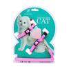 Cuerda de tracción ajustable antirroturas con patrón de dibujos animados para gatos, cuerda de tracción para caminar, cadena de anclaje