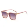 Óculos de Sol Moda Caixa 2025 UV400 Anti-UV Óculos de Sol Feminino Alto Senso Casual Óculos para Foto