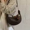 Bolsa grande de estilo retro para mujer, nueva bolsa cruzada versátil de otoño 2026, versión coreana simple bolsa de hombro tipo albóndiga