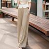 Sitio web oficial verano nuevo temperamento capaz sentido de alta gama estilo extranjero moda top albaricoque pantalones traje de dos piezas ropa de mujer