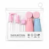 Set de botellas rellenables portátiles para viaje, bolsa de almacenamiento de botellas vacías para artículos de tocador, botella rellenadora de cosméticos, botella vacía de loción, transfronterizo