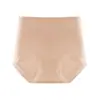 Calça Jacquard Dourada de Cetim de Seda de Cintura Alta para Modelar o Corpo com Entreperna Estendida, Macia, Respirável, Confortável, Leve e Emagrecedora com Controle de Barriga